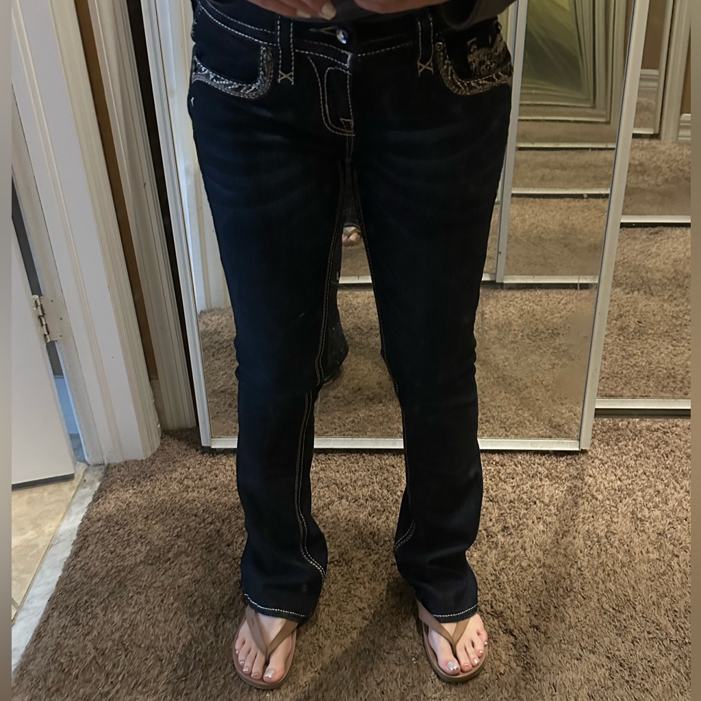 Women’s Rock Revival Bootcut Jeans.